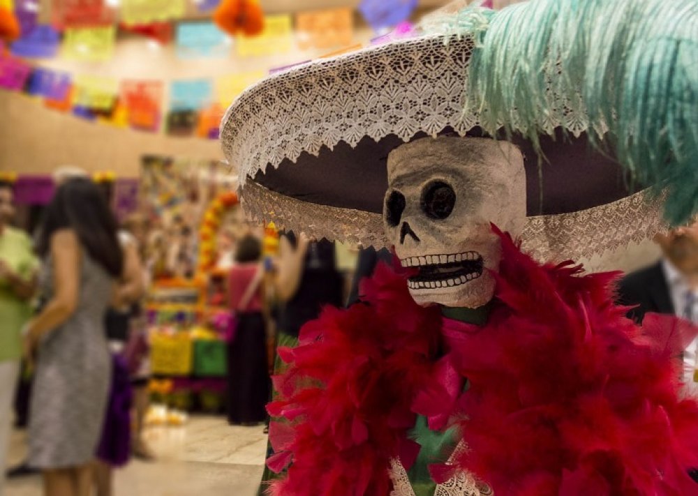 Día de los Muertos no Museu da Imigração