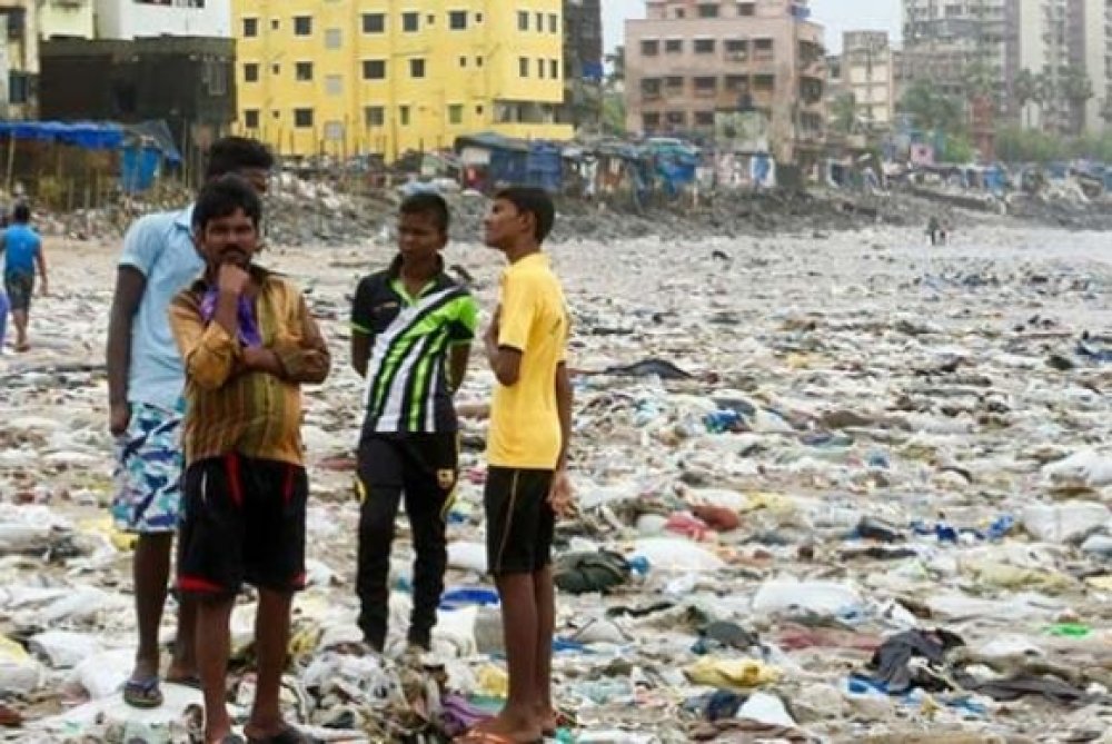  Praia em Mumbai, na ÍndiaUN Environment - Divulgação